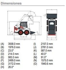 Mini chargeuse Bobcat S450 - 6