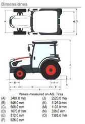 Tracteur agricole Bobcat CT2535 HST - 8