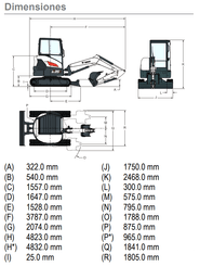 Mini pelle Bobcat E35 - 9